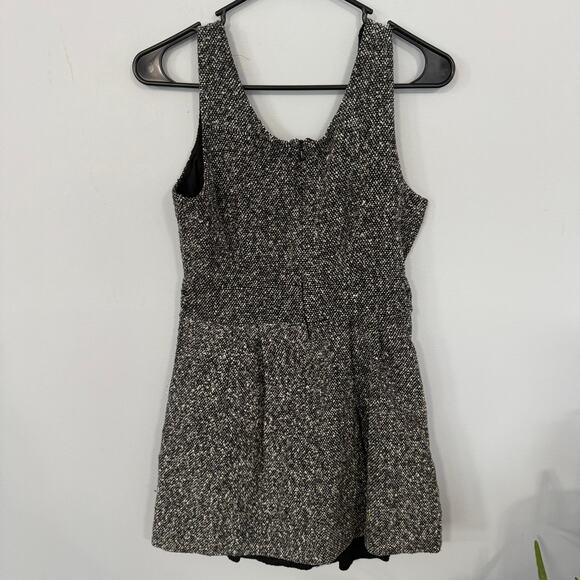 Charlotte Russe Tweed Sleeveless Mini Dress Size Medium Fit & Flare - Picture 6 of 7